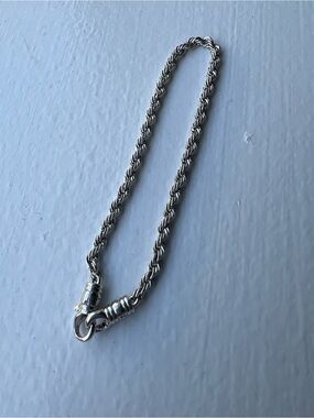 Tom Wood 925 sterling silver Rope Bracelet
